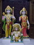 Shri Sita-Ram Dev and Shri Hanumanji